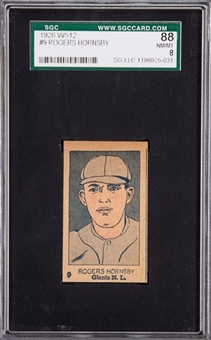 1926 W512 Strip Cards #9 Roger Hornsby - SGC 88 NM/MT 8